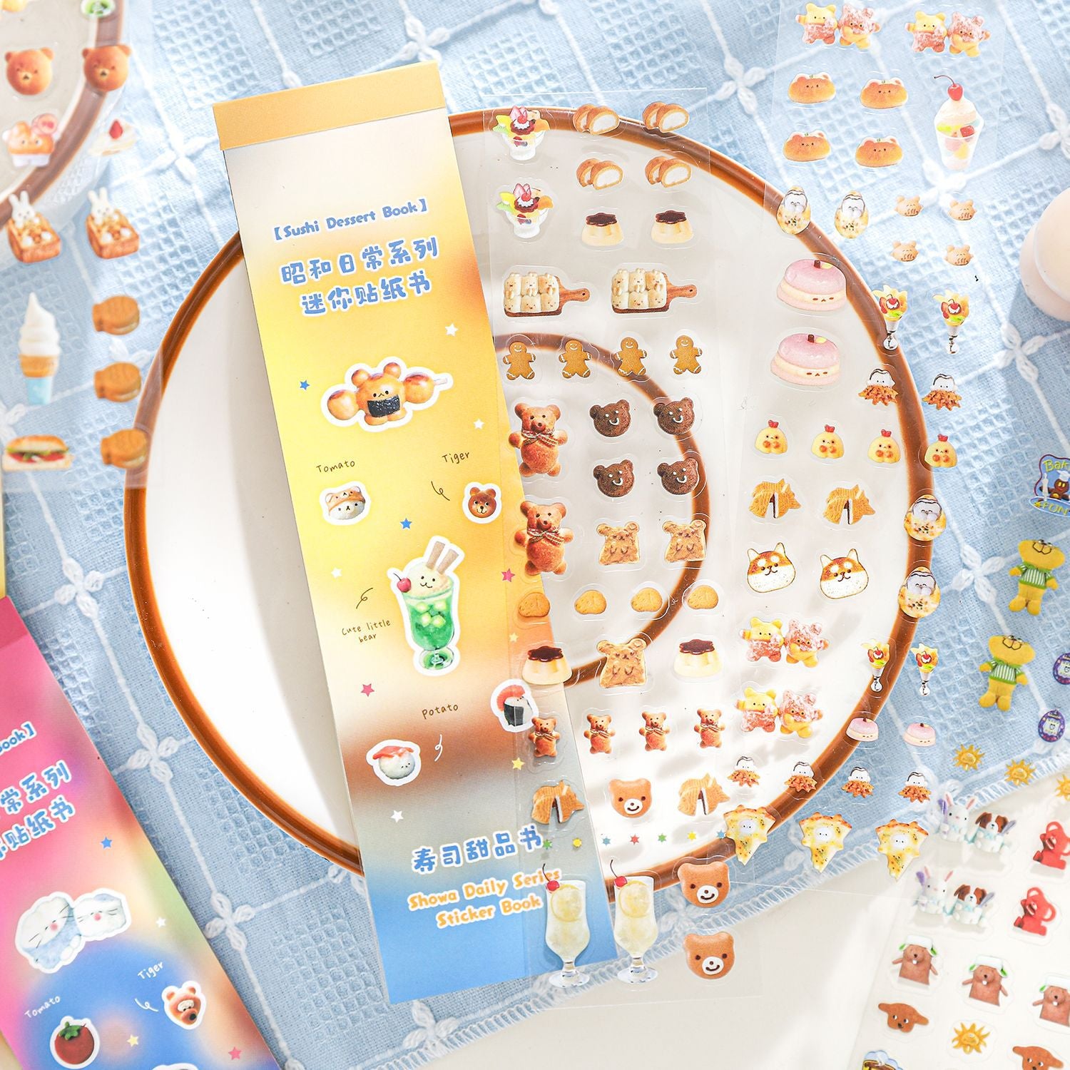 12 Sheets Cute Journal Planner Stickers ZHRC