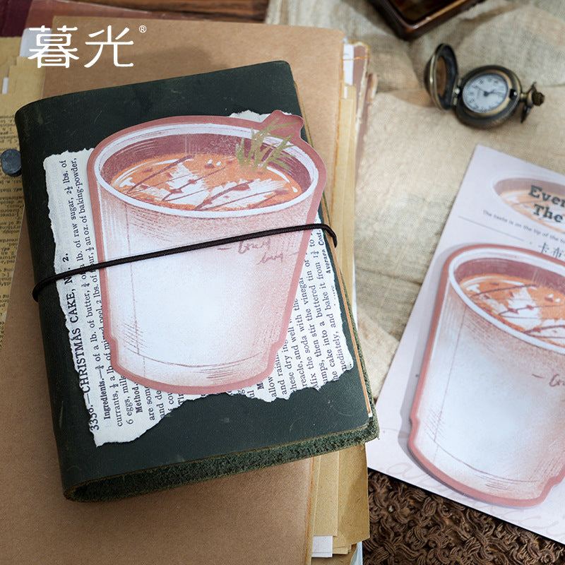 30 Sheets Coffee Notepad MYKKF