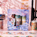 6 Rolls Chinese Classic Girl PET Stickers Tape BCQH