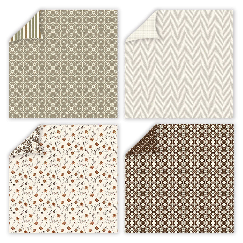 12 inch Scrapbook Paper Pad JYY115