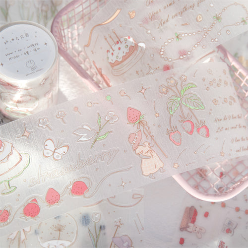 1 Roll Cute Journal PET Stickers Tape YTLY