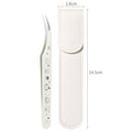 Precision Craft Tweezers with Leather Pouch