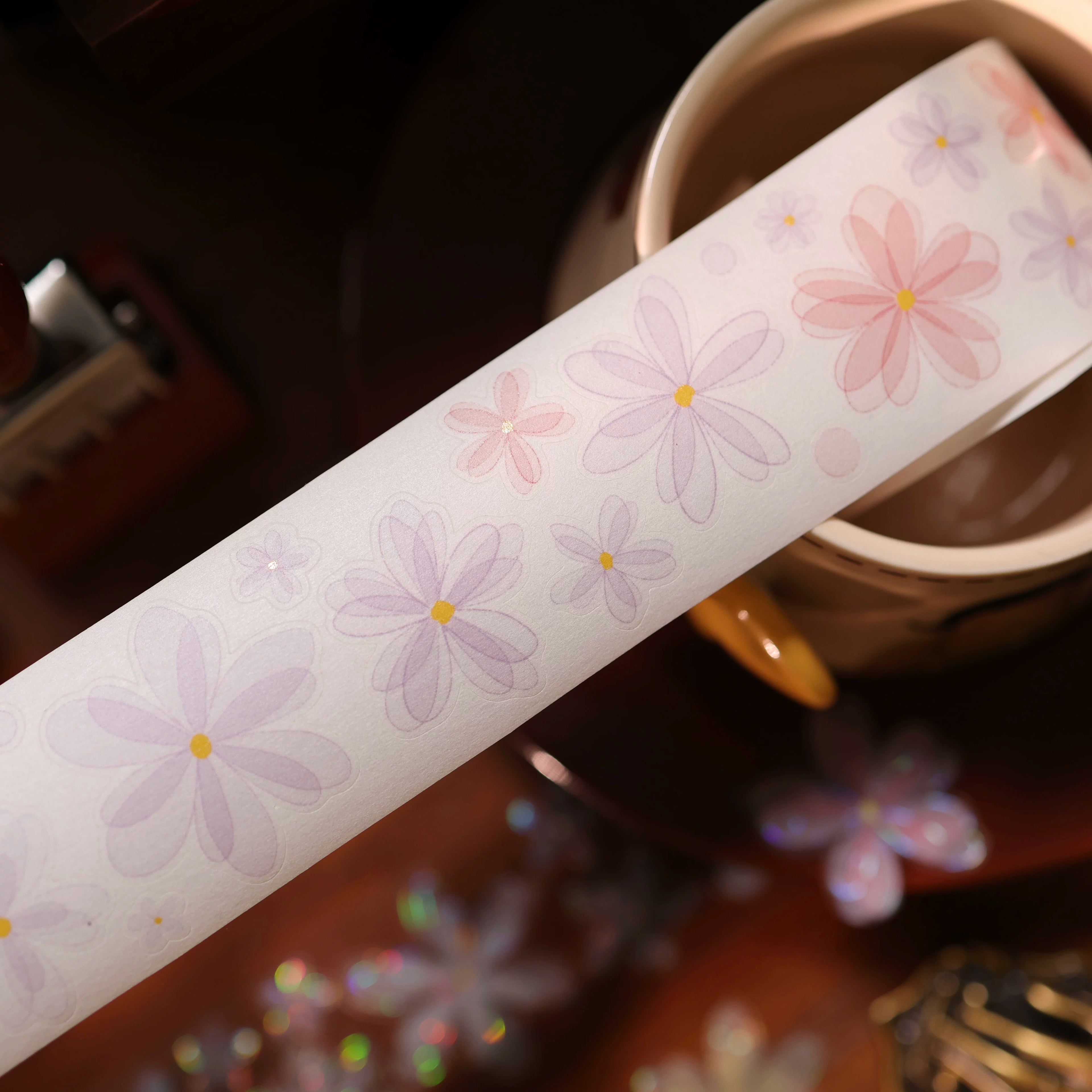 Floral Decorative Tape Rolls- Petit Floral