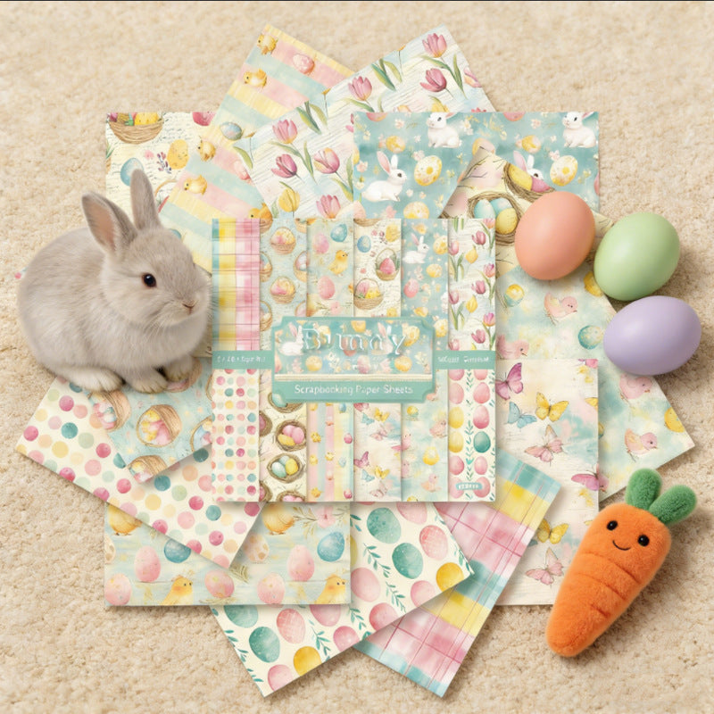 6 inch Easter Scrapbook Paper Pad SKP003