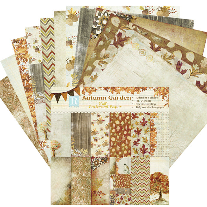 6 inch Scrapbook Paper Pad JYY6604