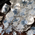 Floral Decorative Tape Rolls- Moonlit Rose Indigo