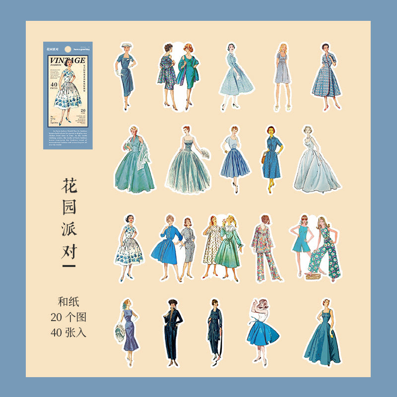 Shizou Washi  Lady Stickers