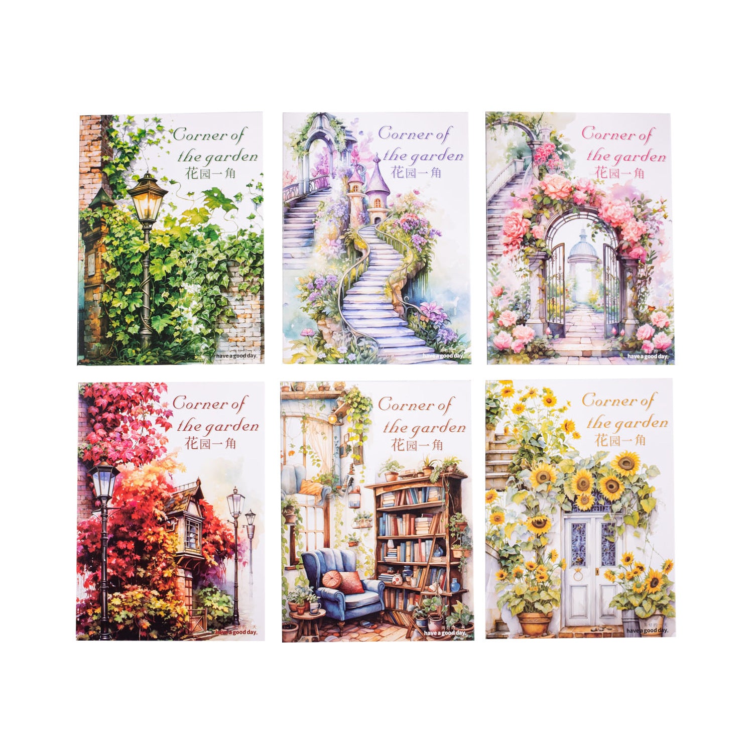 30 Pcs Garden Theme PET Stickers HYYJ