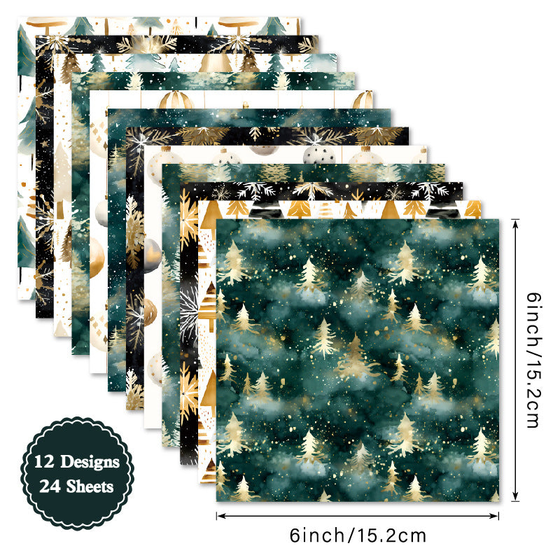 6 inch Scrapbook Paper Pad SKP011B
