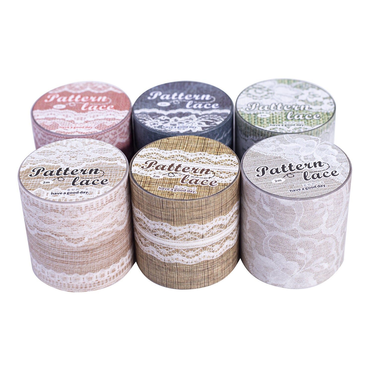 1 Roll Fabric Theme Washi Tape LSBW