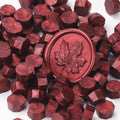100 PCS Octagon Wax Seal Beads H46