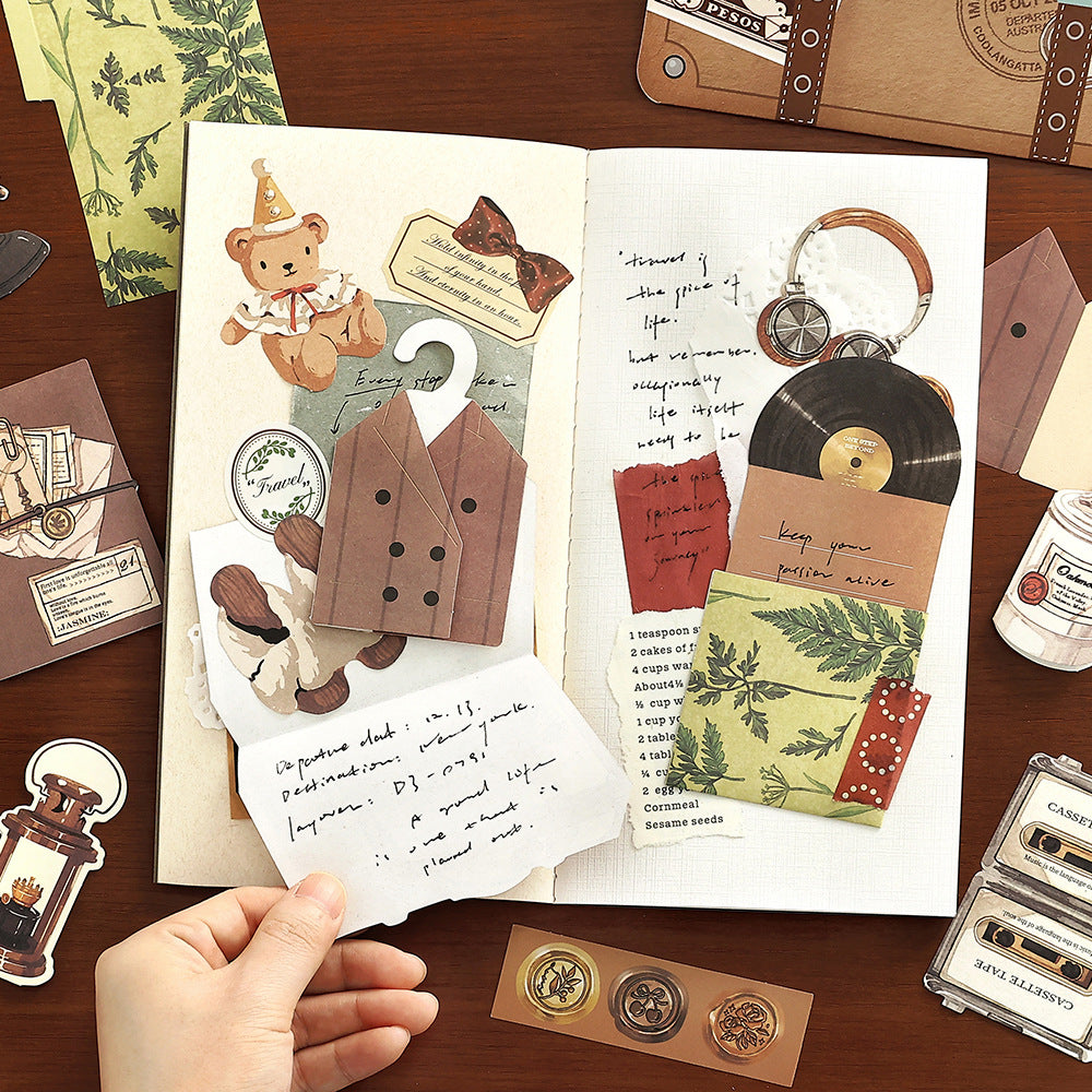 20 Pcs Household Items Journal Paper and Stickers XXMC