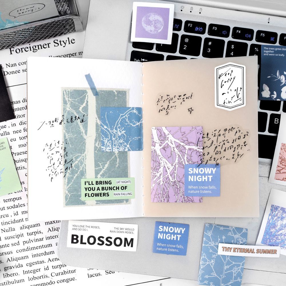 30 Pcs Creative Journal Stickers ZYSX