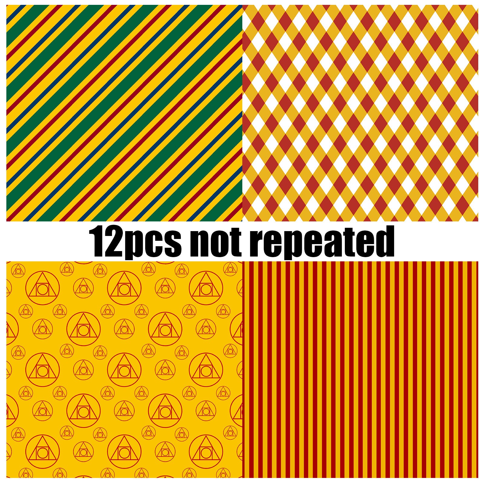 6 inch Vintage Stirpe Scrapbook Paper Pad PA324