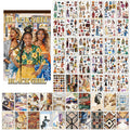 A5 Mixed Material Sticker Book - Black Girl