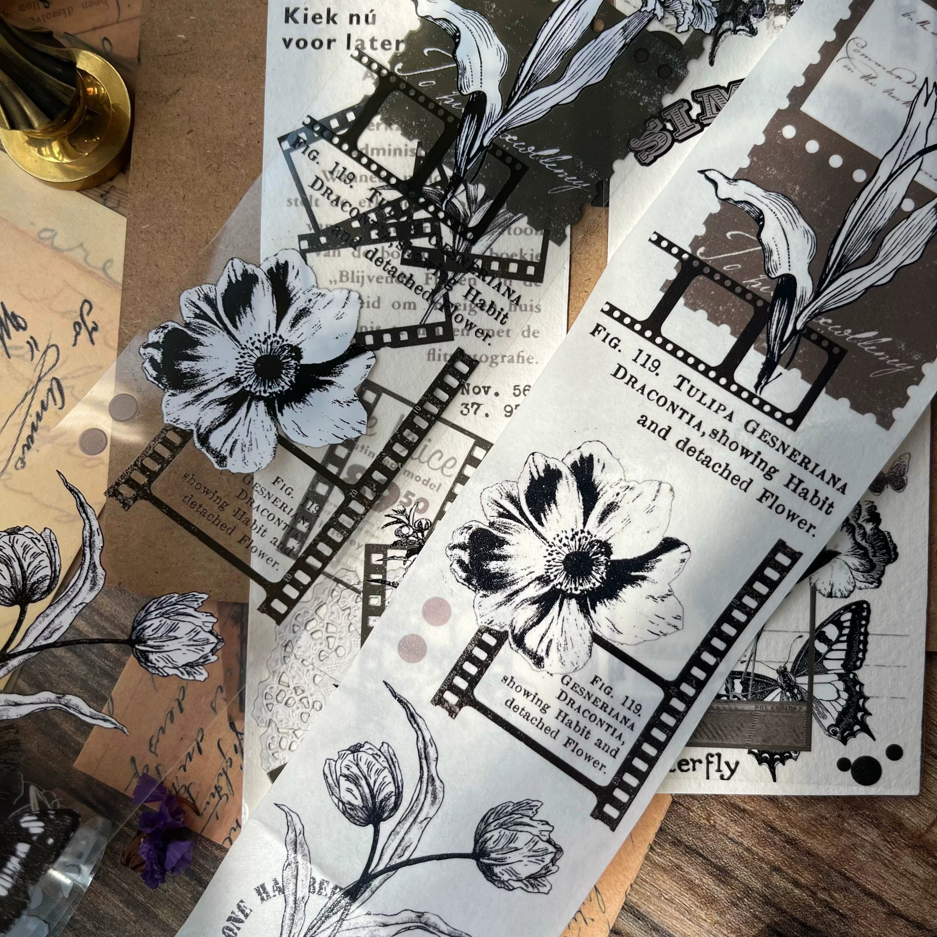 Floral Decorative Tape Rolls- Purebound Flora