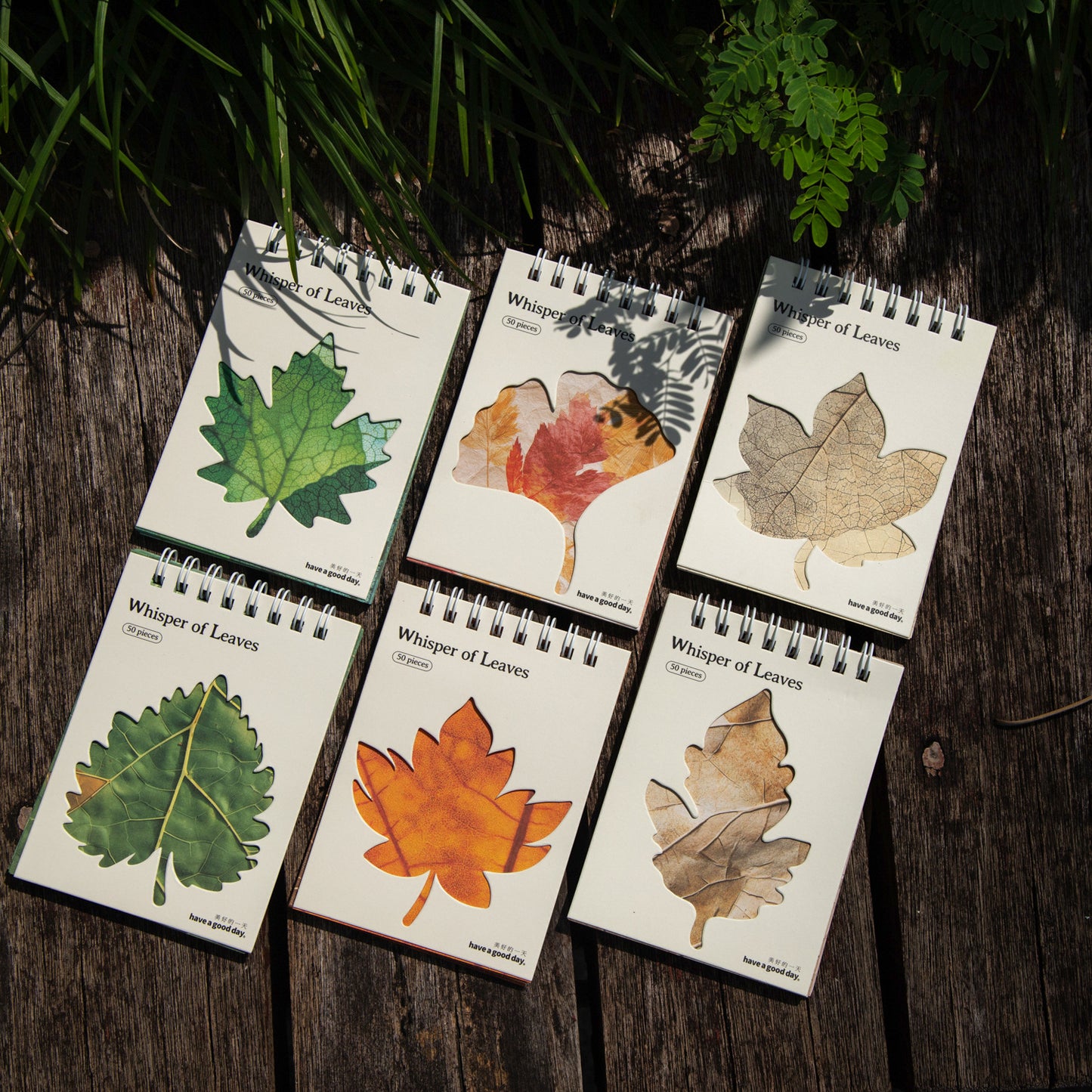 50 Sheets Leaf Veins Journal Paper BYZY