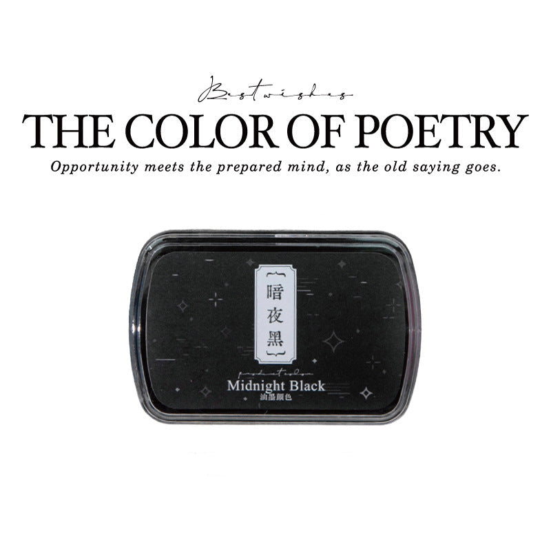 Muted Tone Craft Inkpad - Mignight Black