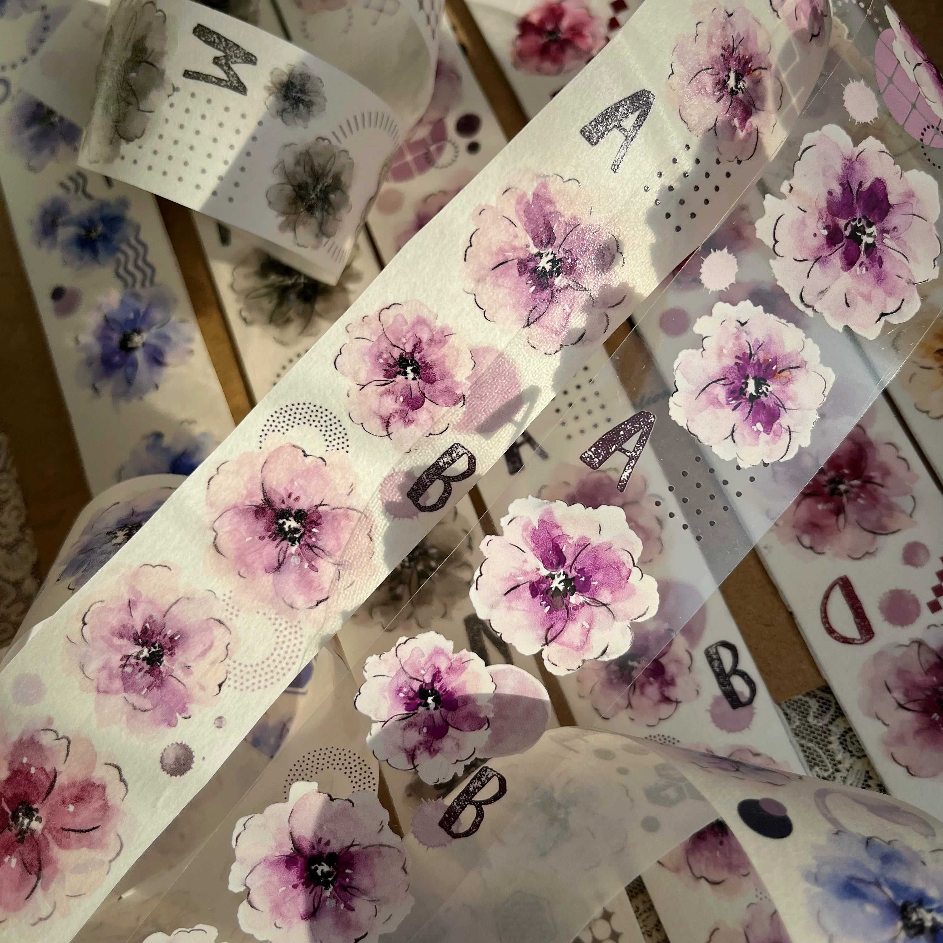 Floral  Decorative Tape Rolls- Petit Ditsy