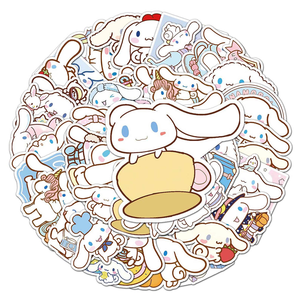 50 Pcs Vinyl Cinnamoroll Stickers YGG268
