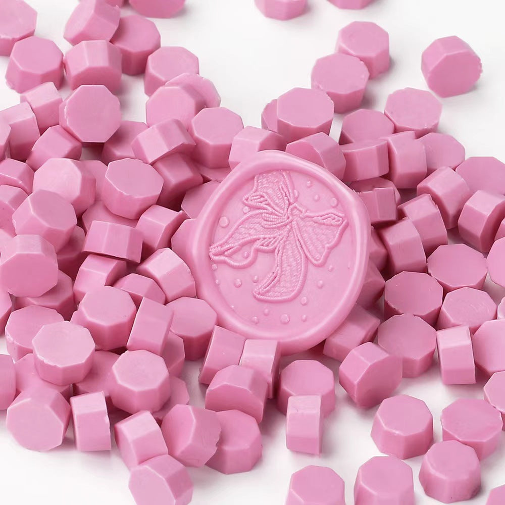 100 PCS Octagon Wax Seal Beads H27