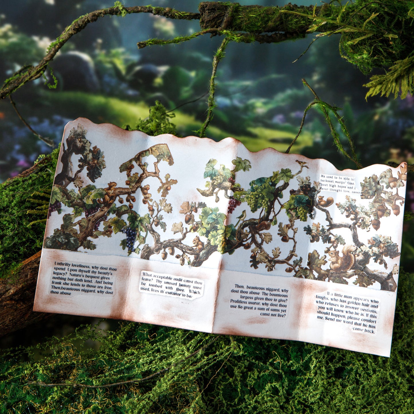 20 Pcs Seasonal Branches Stickers ZYSJ