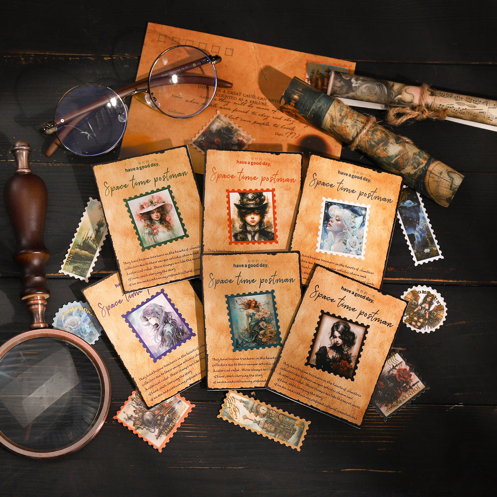 20 Pcs Postage Stamp Stickers SKYC