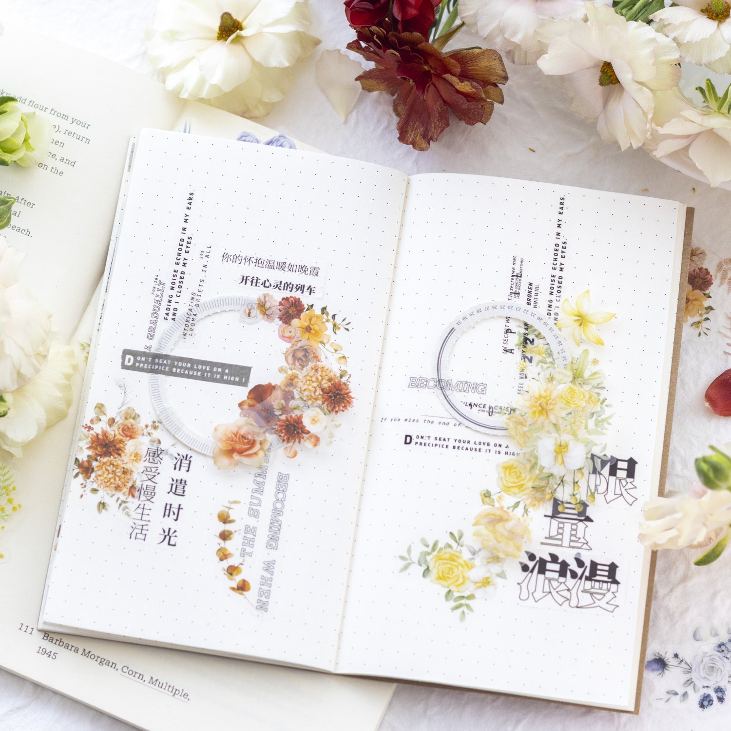 30 Pcs Mini Plants Stickers MNHY