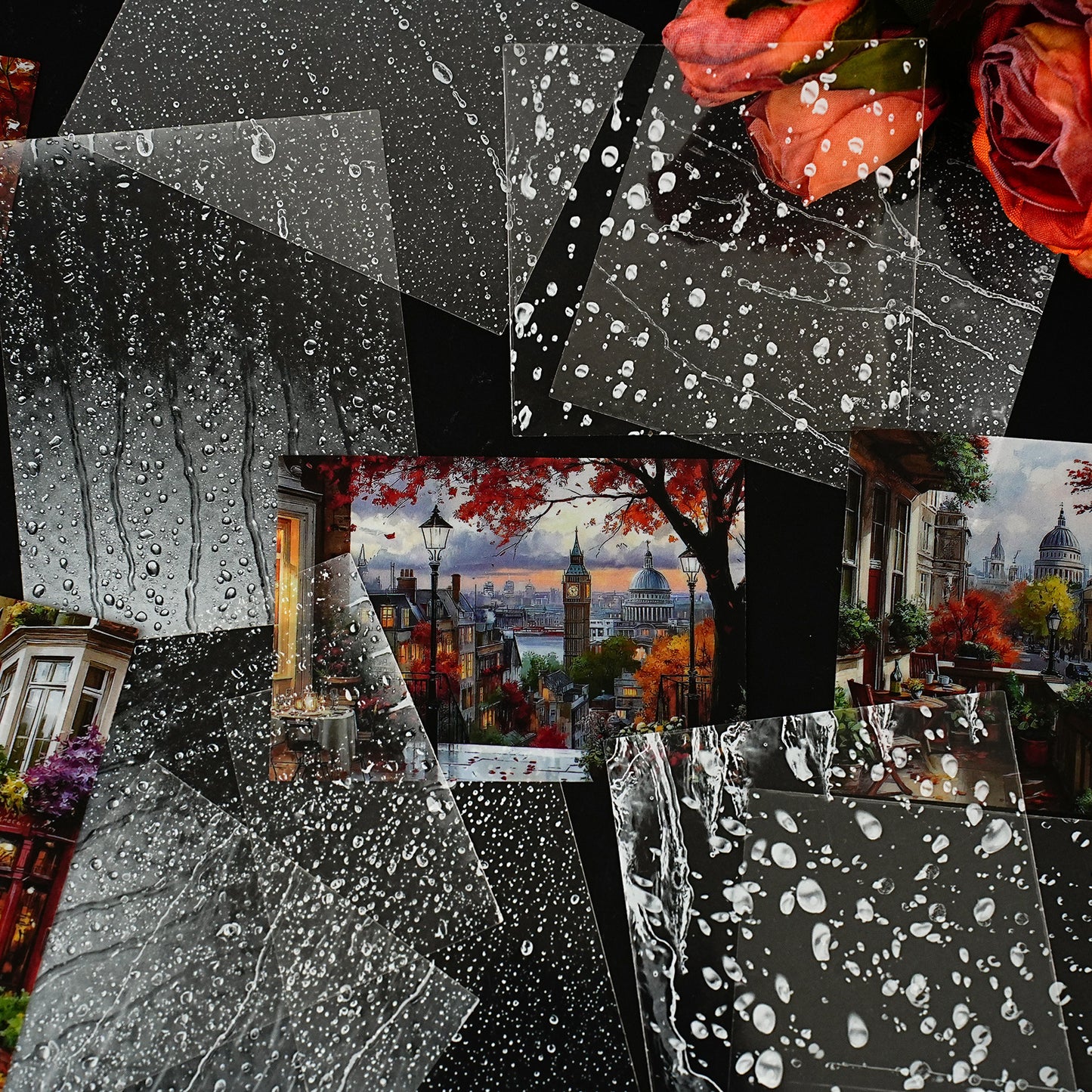 15 Pcs Light Star PET Stickers PKLG