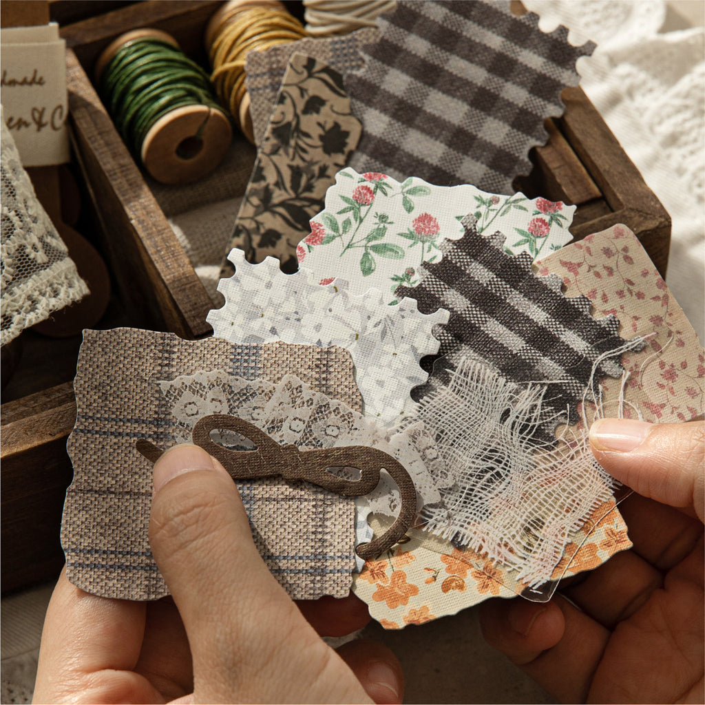 30 Pcs Vintage Journal Stickers PTDY