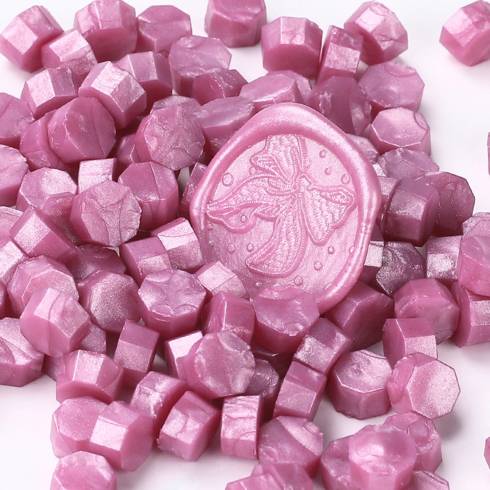 100 PCS Octagon Wax Seal Beads H37