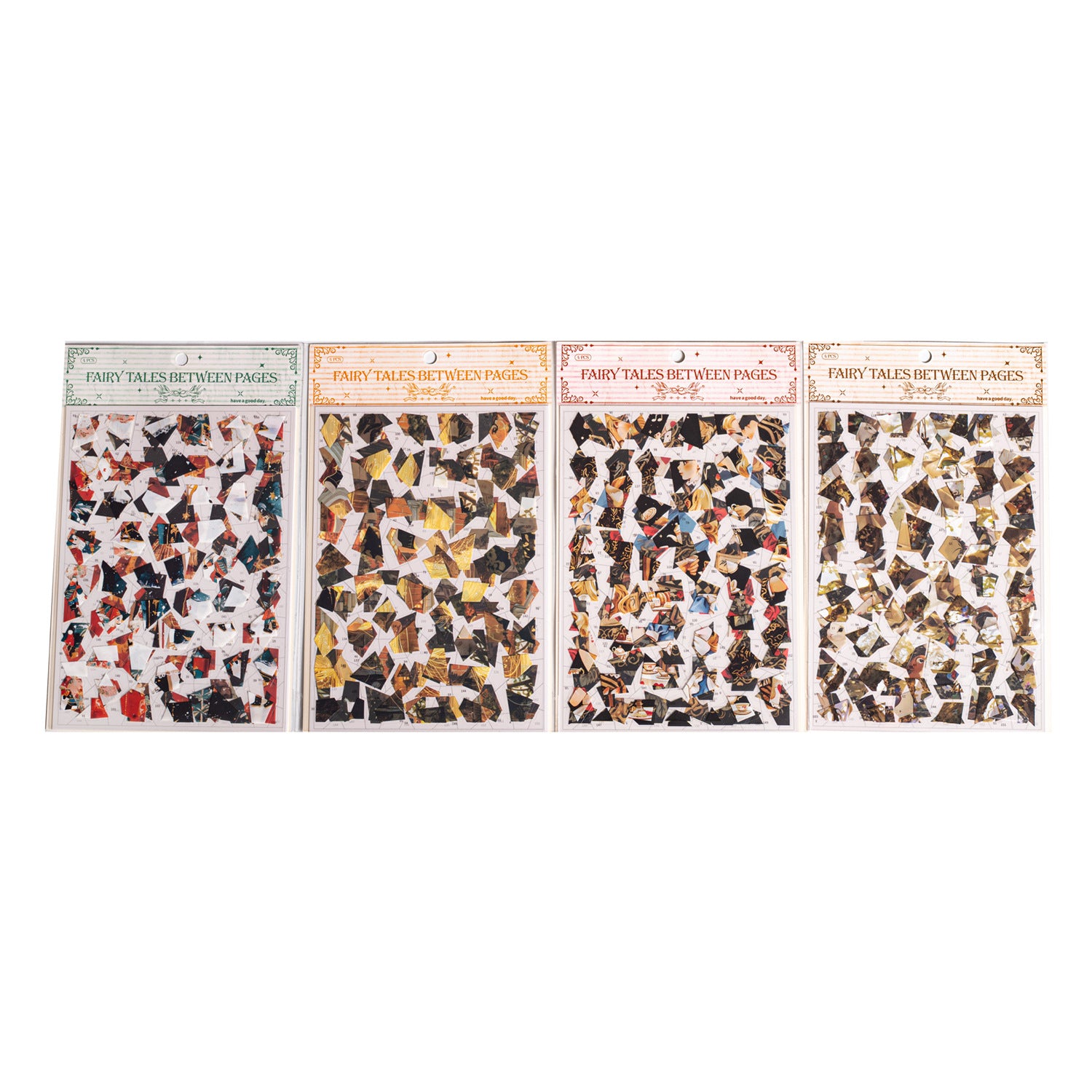 Fairy Tale Puzzle Stickers Kit ZJTH