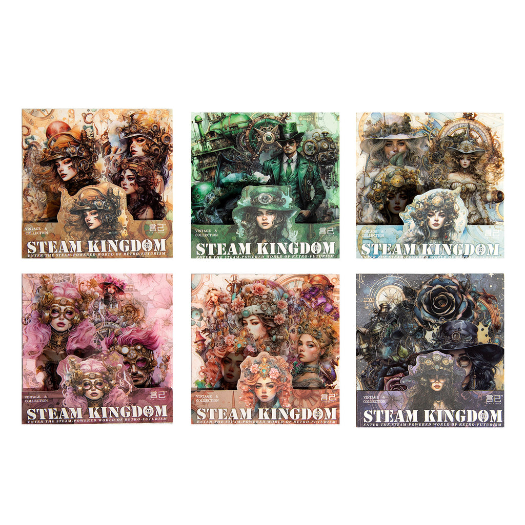 20 Pcs Old Time Stickers ZQGD