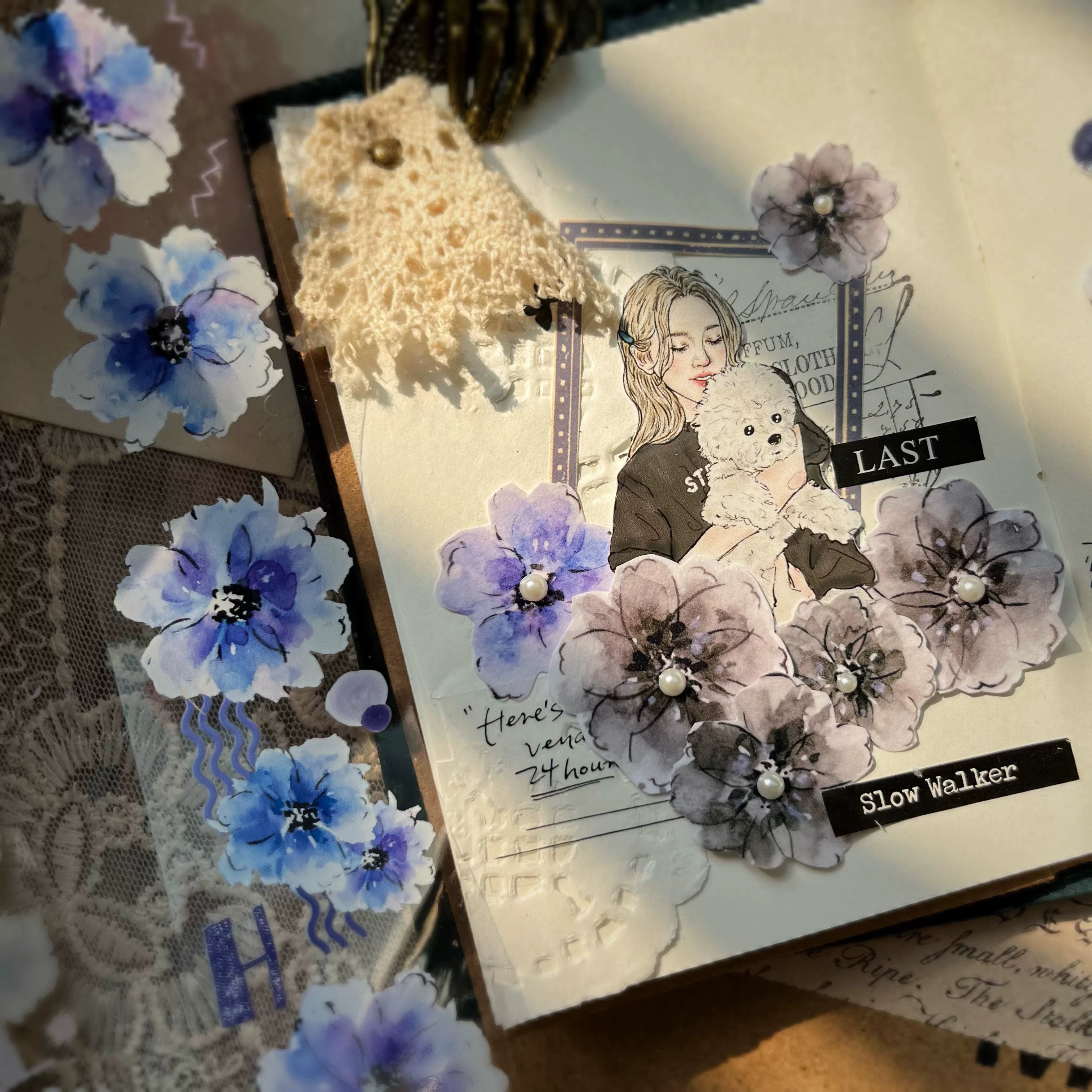Floral  Decorative Tape Rolls- Petit Ditsy