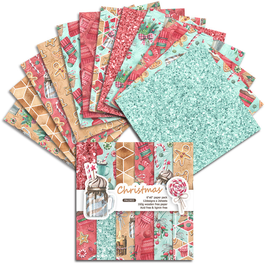 6 inch Scrapbook Paper Pad JYY1903