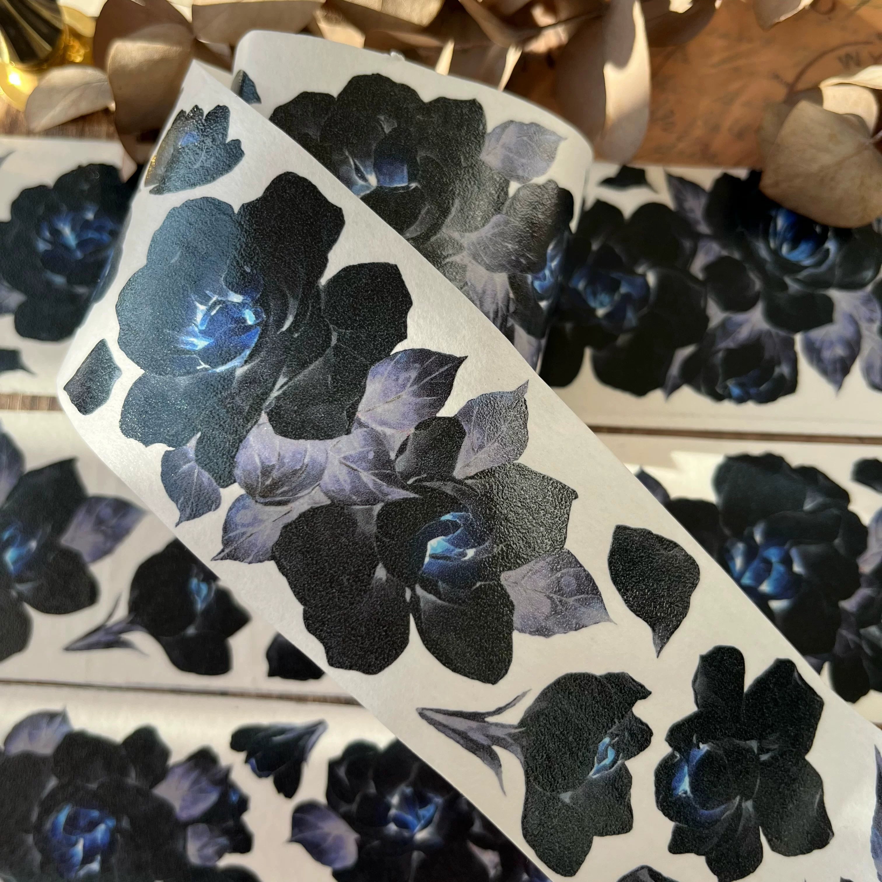 Floral Decorative Tape Rolls- Northern Dusk Garden