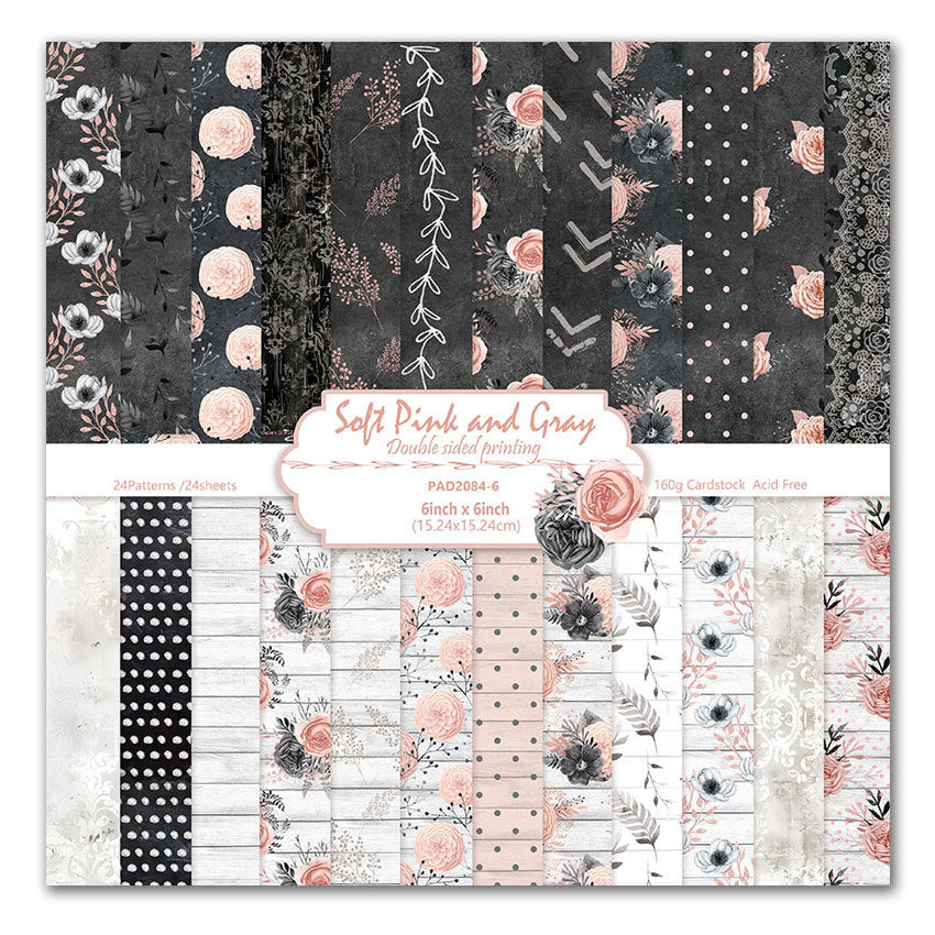 6 inch Scrapbook Paper Pad JYY6084