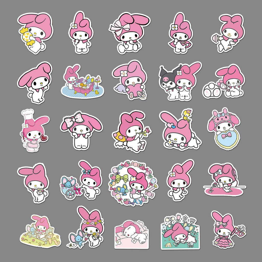 50Pcs Kawaii Waterproof Vinyl Stickers SRO121