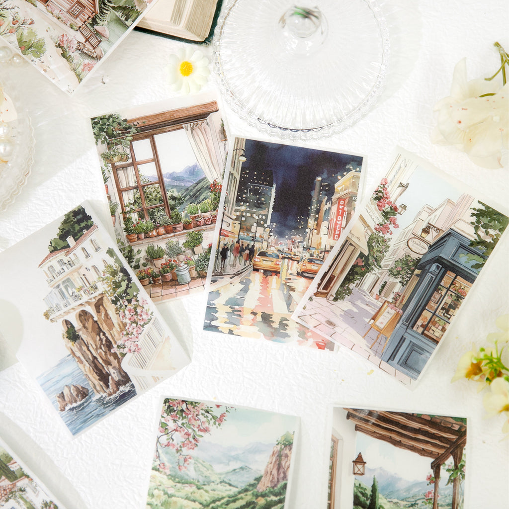 1 Roll Travel Landscape Washi Tape LYMY