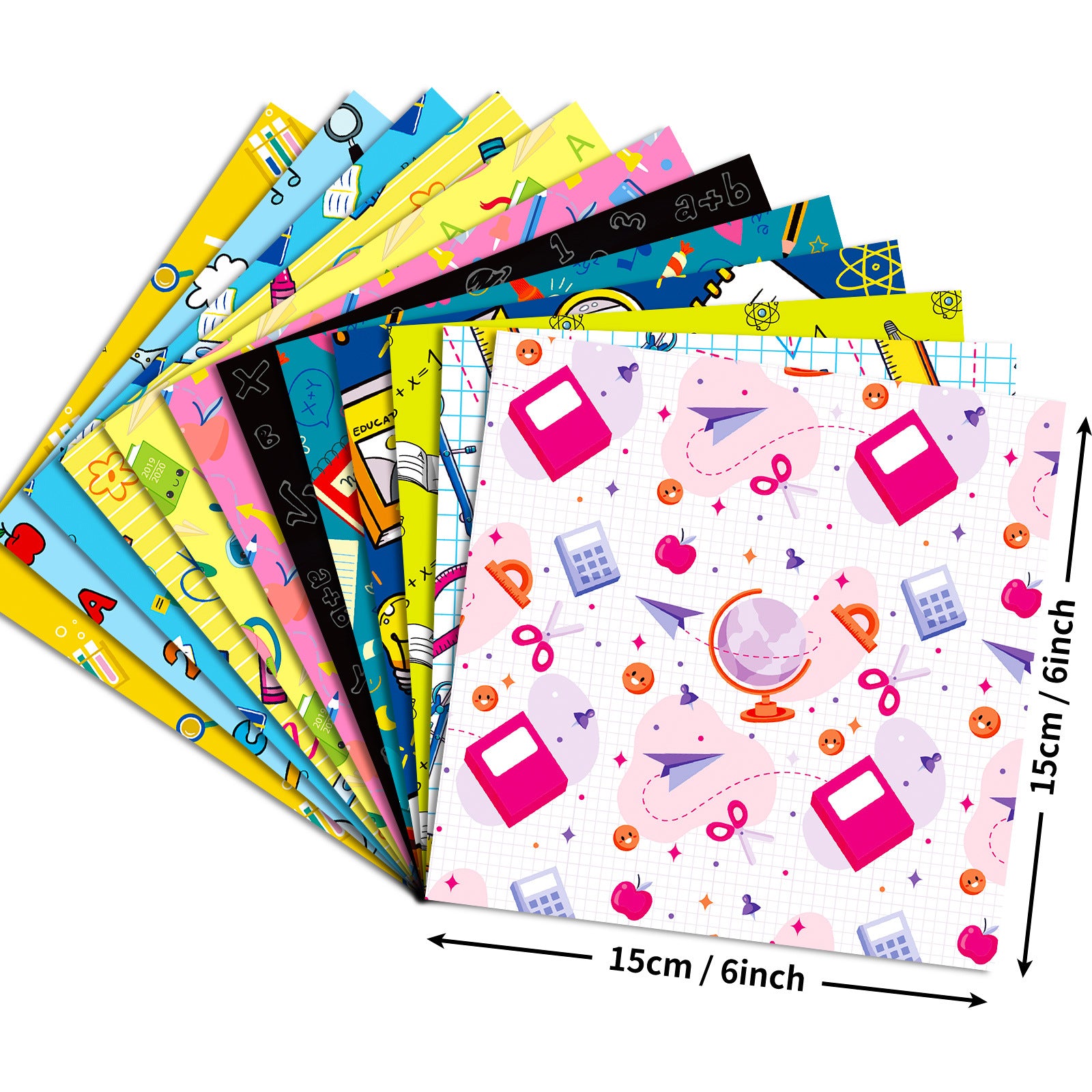 6 inch Teacher's Day Scrapbook Paper Pad PA793