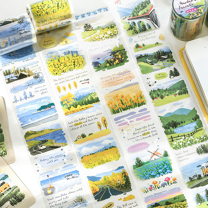 Wanderlust Chronicles Scenery Clear PET Tape - Sea