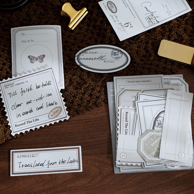 30 Pcs Creative Notepad Stickers ZBCX