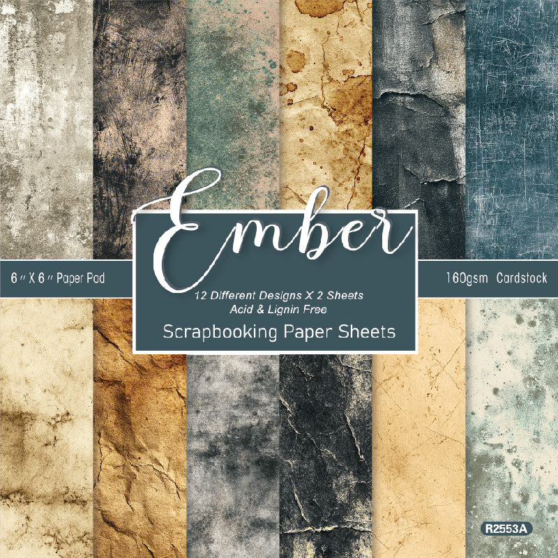 6 inch Scrapbook Paper Pad SKP553A