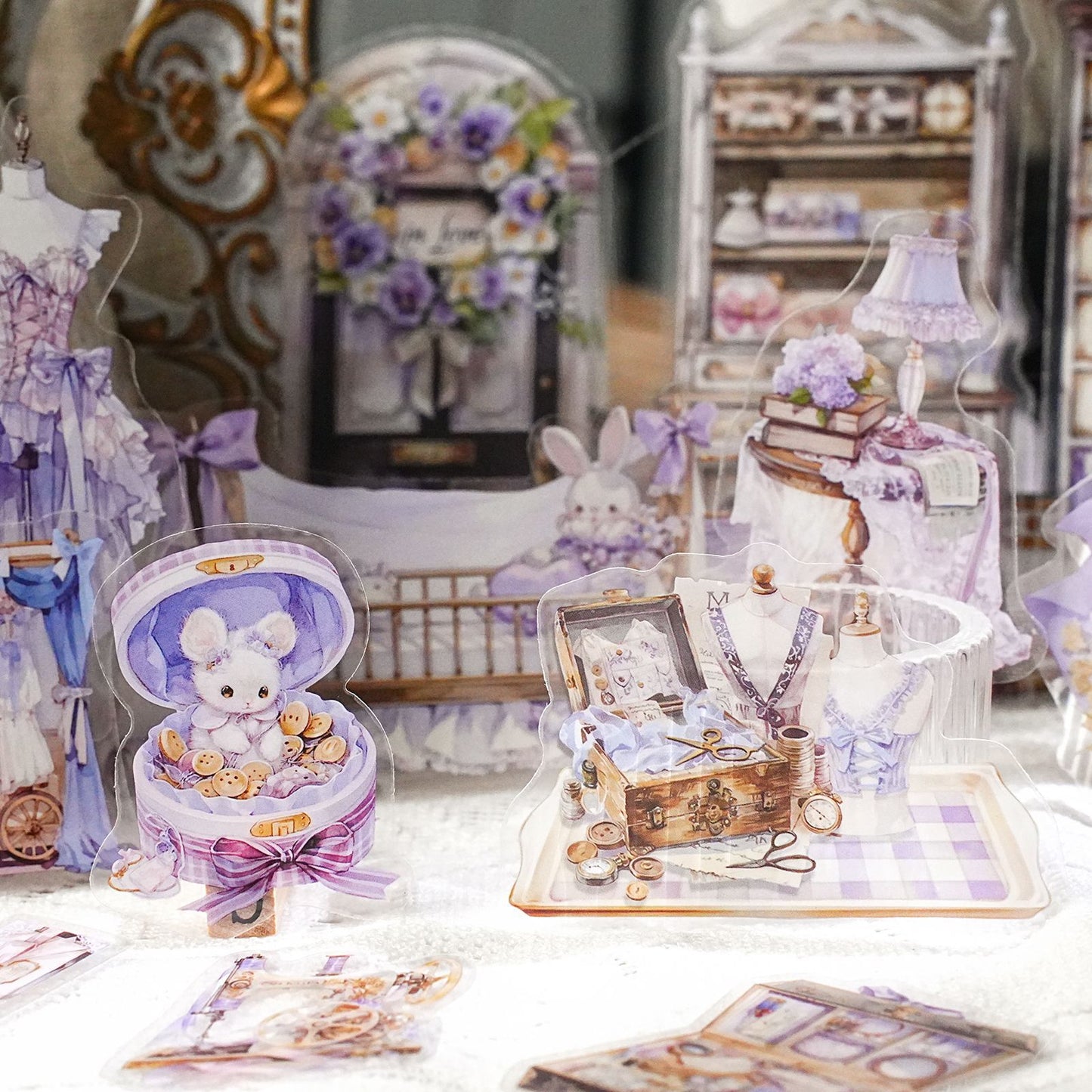 30 Pcs Lifestyle PET Stickers XXCQ