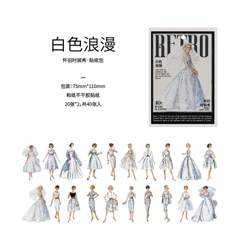 Huaiso Washi Lady Stickers