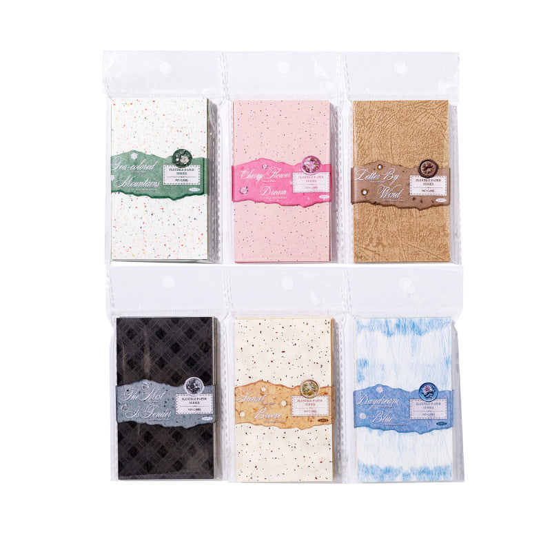 50 Pcs Vintage Basic Scrabook Paper ZJWR