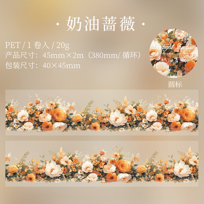 1 Roll Flower PET Tape HHHY