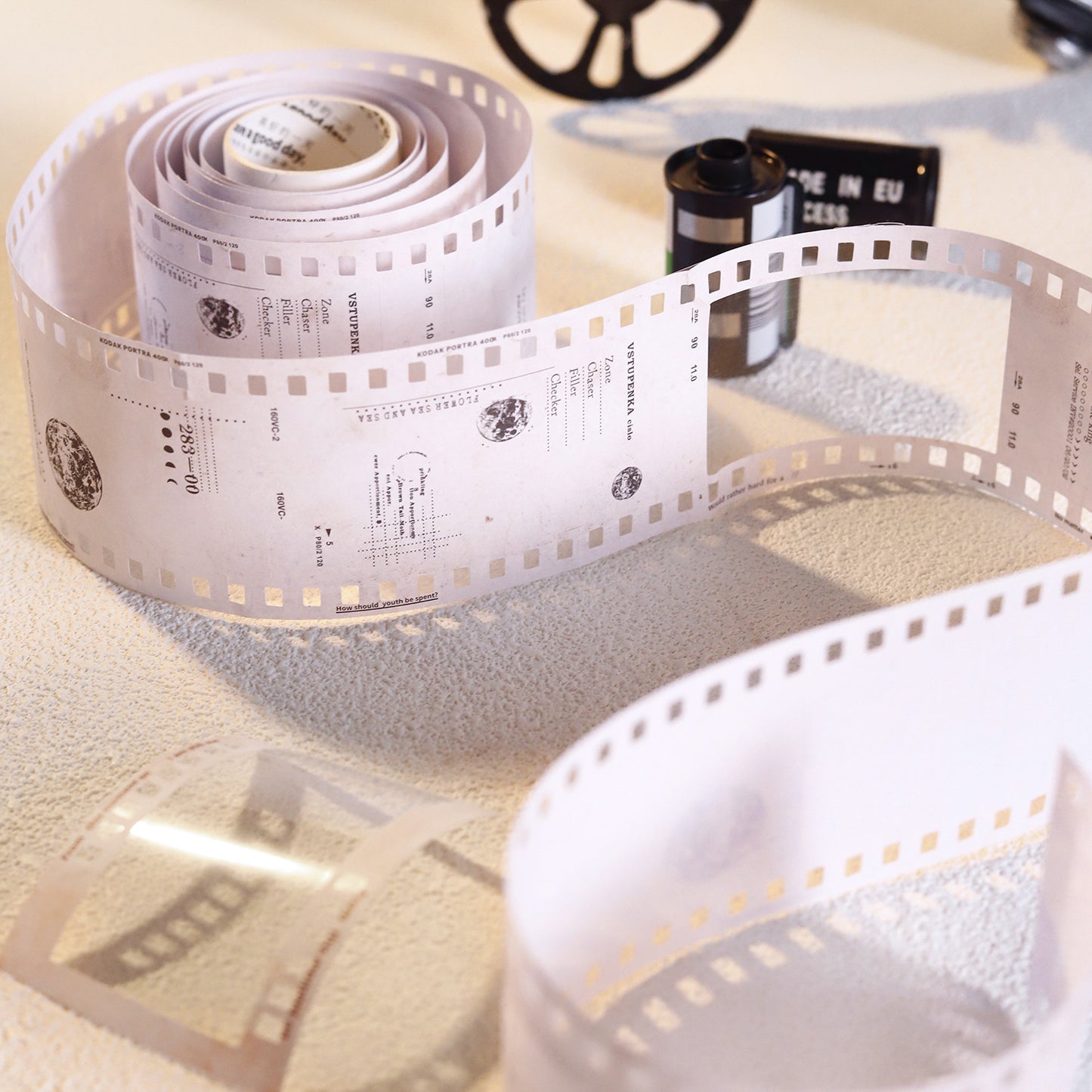 1 Roll Die-cut Film Theme Tape MHJJJ