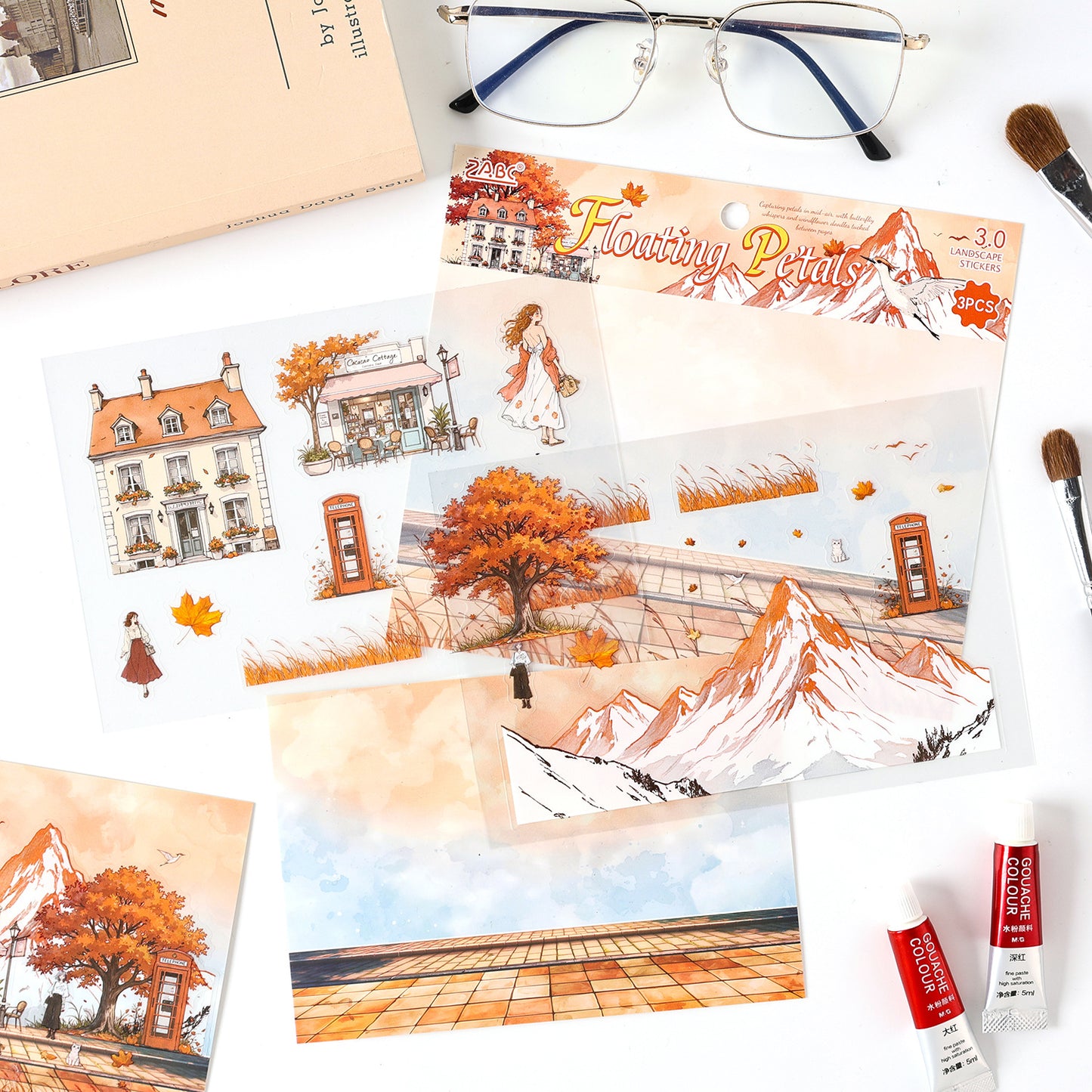 Seasonal House DIY Stickers Kit XJTJ