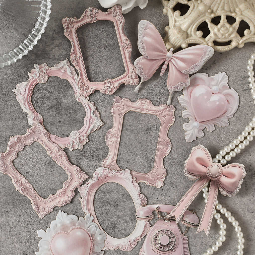 10 Pcs Aesthetic European Journal Stickers YZOF